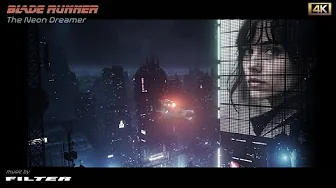 Blade Runner | THE NEON DREAMER  | 4K AMBIENCE for sleep, study and relaxation - 6 Hours