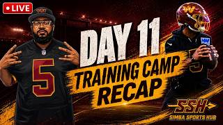 DOLPHINS ARE NEXT! 🐬 Commanders Wrap Up Day 11 Camp Before Massive Joint Practice!