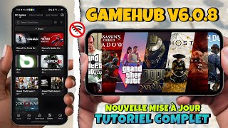 Comment installer &amp; jouer des jeux PC sur Android - Gamehub 6.0.8 Tutoriel Complet &amp; Test de Jeux