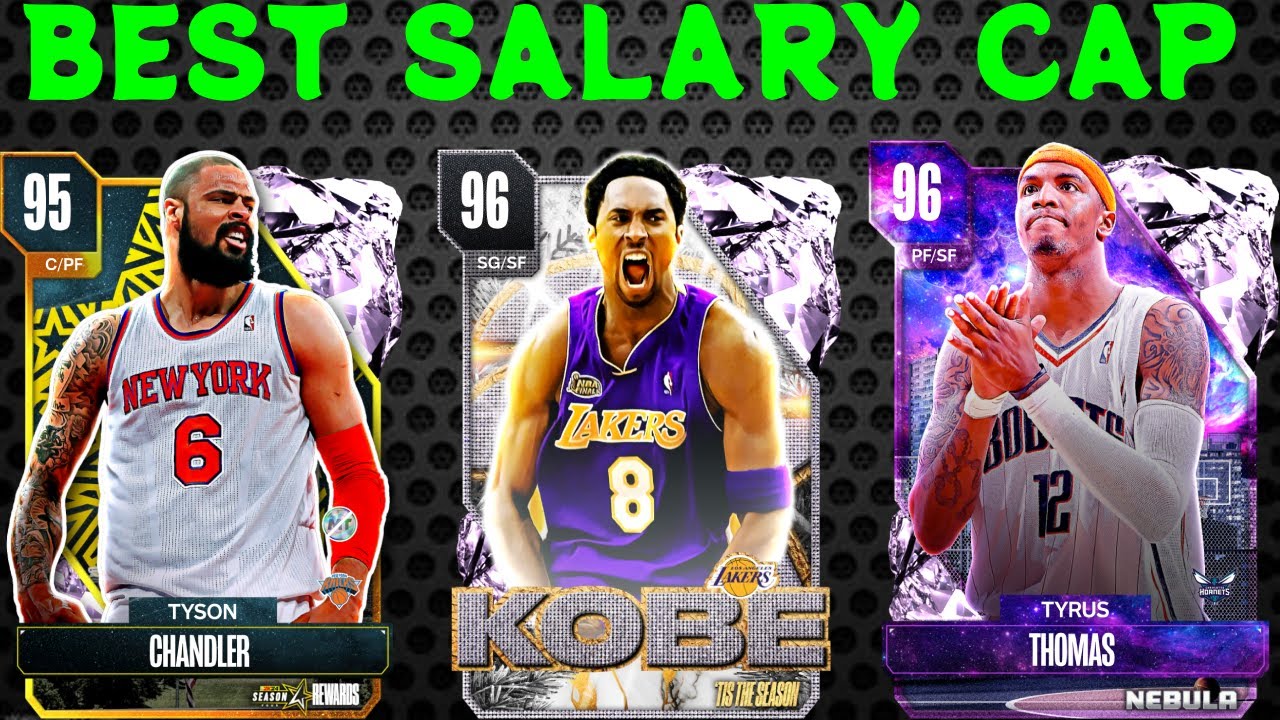 The 2 Best Salary Cap Lineup NBA 2k24 Myteam - YouTube