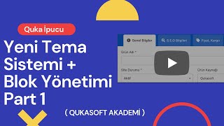 Yeni Tema Sistemi + Modül Yerleşimi Part 1 screenshot 2