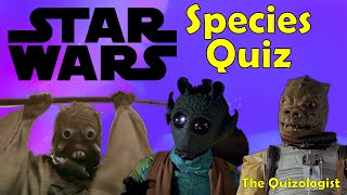 Name the Star Wars species quiz