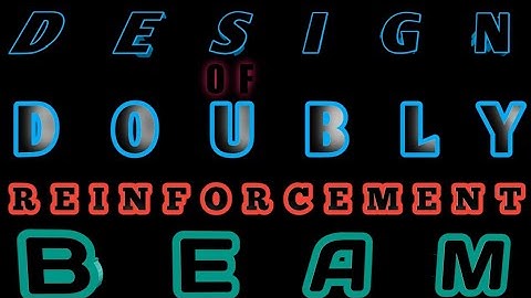 Design of doubly reinforcement beam l  doubly reinforced beam numerical l @Let