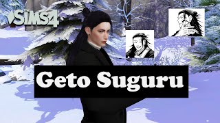 The Sims 4 CAS l Jujutsu Kaisen  l Geto Suguru l   CC list and Download