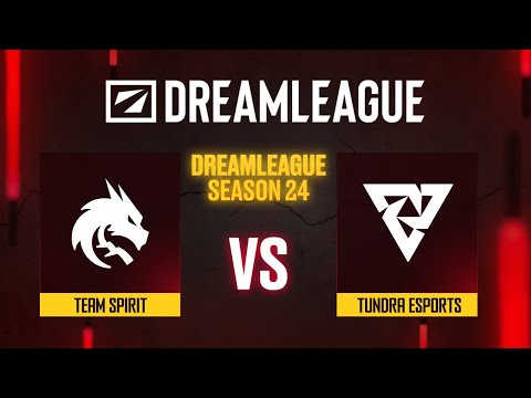 Team Spirit проти Tundra Esports | DreamLeague Season 24 - Group Stage 2