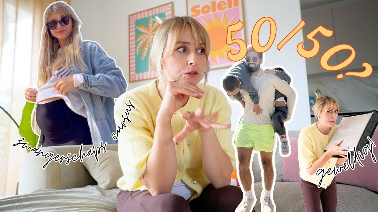 (onze) rolverdeling in een Spaans/NL huishouden 👕🧽 & met bevalcursus begonnen 