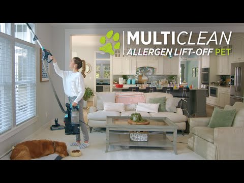 BISSELL MultiClean Allergen Lift-Off Pet Upright Vacuum Cleaner