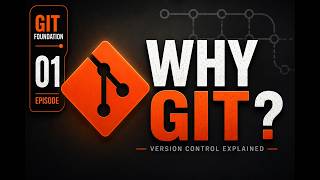 Git Foundation #1 | Why Git Understanding Version Control from Scratch