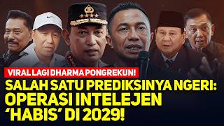 Download Lagu VIRAL LAGI DHARMA PONGREKUN! SALAH SATU PREDIKSINYA NGERI: OPERASI INTELEJEN 'HABIS' DI 2029! MP3