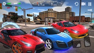 Car Driving Simulator 3D Nissan GTR, Audi R8, Ferrari 2019 walkthrough gameplay screenshot 2