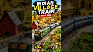 😱 Indian Model Train Running Through Village! HO Scale Looks Just Like Real Life