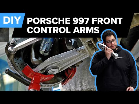 Porsche 911 997 Front Control Arm Replacement DIY (2005-2012 Porsche Carrera, S, 4S, Targa)