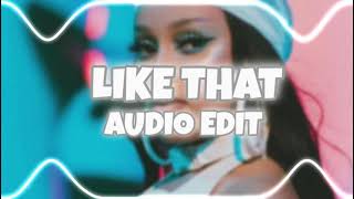 LIKE THAT AUDIO EDIT - Doja cat