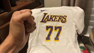 Information Los Angeles Lakers Luka Doncic Player Shirt Review (White) News
