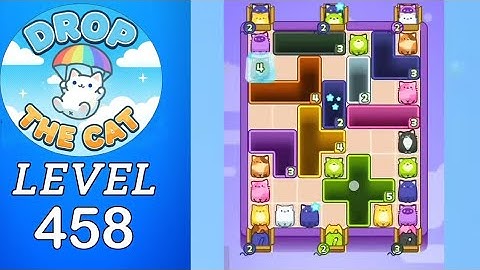 Drop The Cat Level 458 Walkthrough