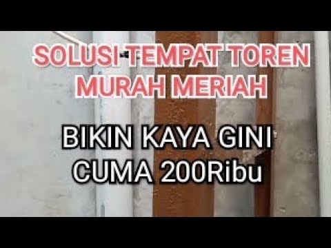 Cara Membuat Dudukan Toren Air