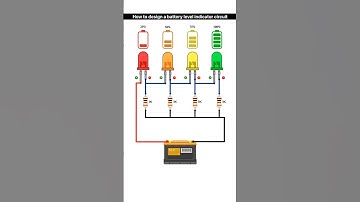 12V Battery Charging Level Indicator - Simple & Effective #electronic #shorts #diy #learnelectro