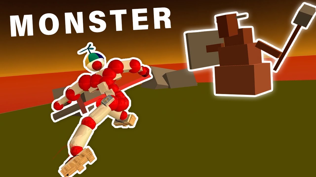 A HORRIBLE MONSTER ► Toribash Replay Showcase