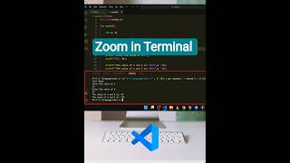 How to Zoom Terminal Font with Mouse Wheel and Ctrl Key in VS Code ! #TerminalTips