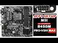 MSI B450 PRO VDH MAX Front Panel Setup | JFP1 Panel | Power SW, Power LED, HDD LED, Reset SW