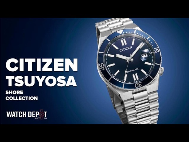 Citizen Tsuyosa Shore Automatic Collection – Watch Depot - YouTube