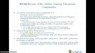 UNCG- MSAT Preceptor Initial Training Module 1