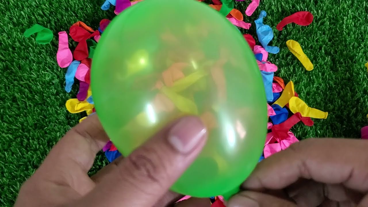 Satisfying Asmr Unboxing Colourful Balloon 