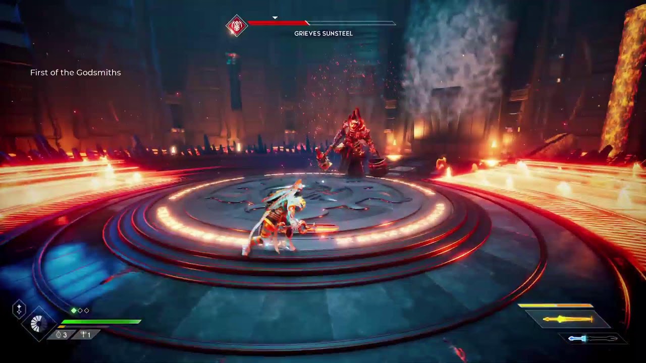 GODFALL PS5 4K boss fight NYAK