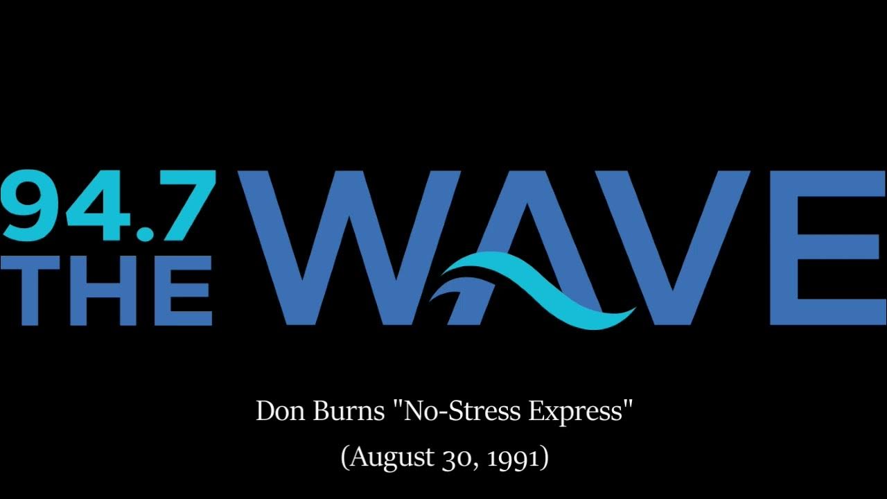 94 7 fm ktwv the wave 8 30 1991 youtube