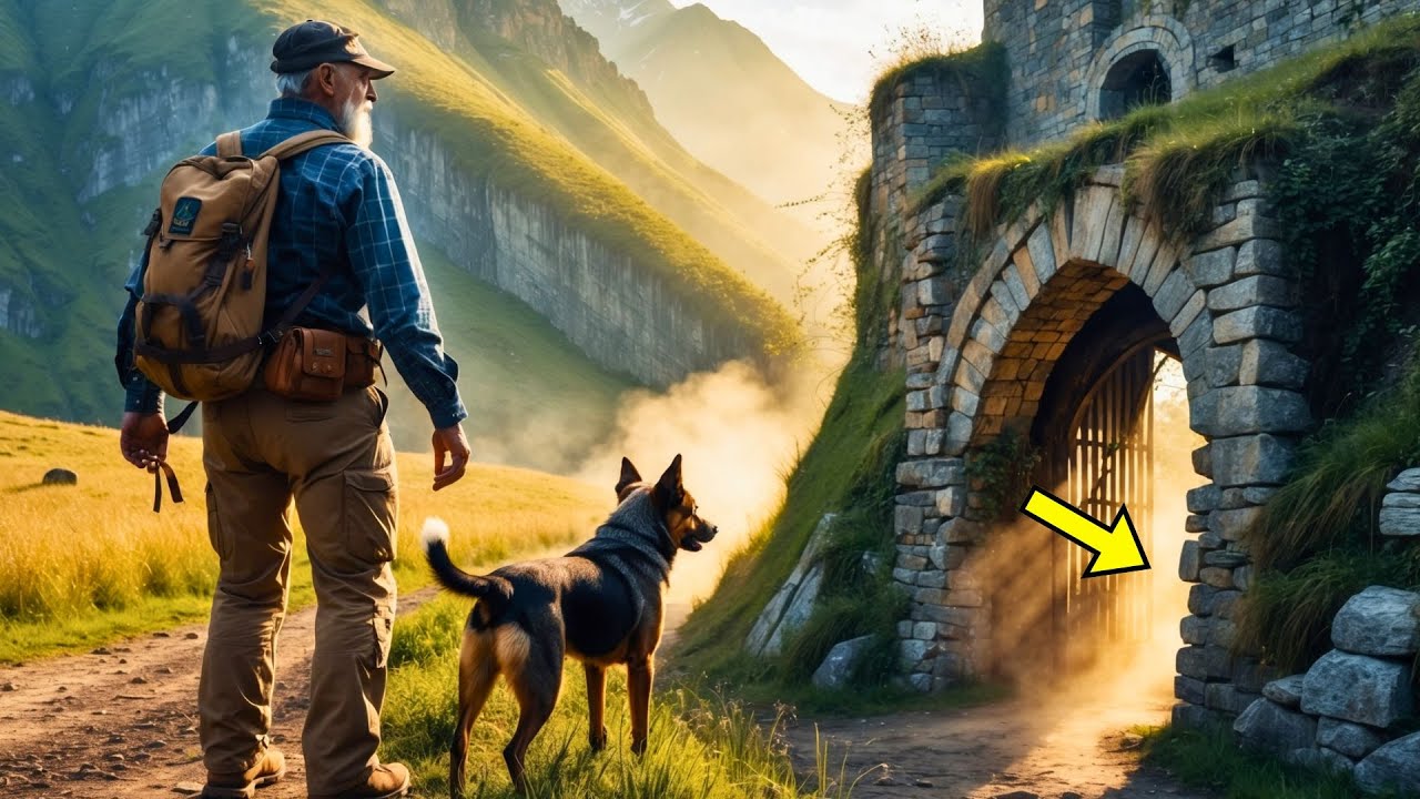 A Stray Dog Took a Veteran to a Hidden Valley Fortress — What He Found Inside Left Him Stun
