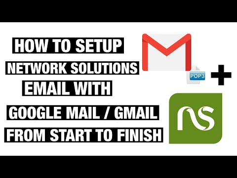 Network Solutions Email Setup Email Client Setup POP3 | Gmail Webmail | Settings That Work 2022