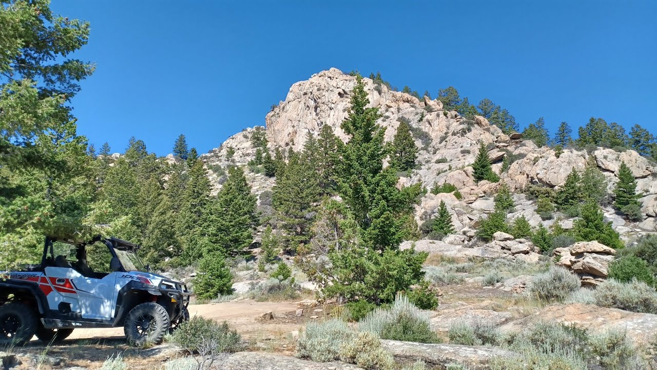 Fascinating Spire Rock WhitetailPipestone Area near Butte, Montana