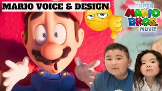 1ST GRADER DOESN&#39;T LIKE MARIO&#39;S VOICE OR DESIGN in New Super Mario Bros Movie