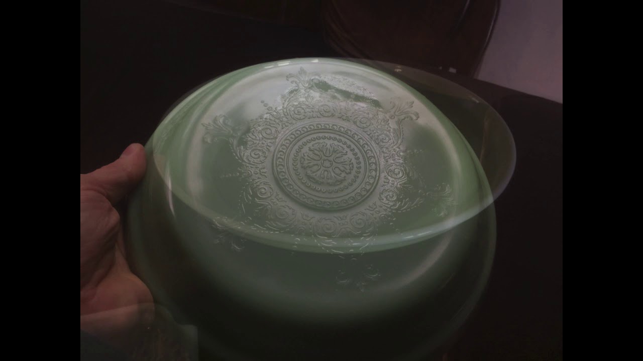Fire King Jadite Jadeite Philbe Pie Plate!  Unused and in excellent condition