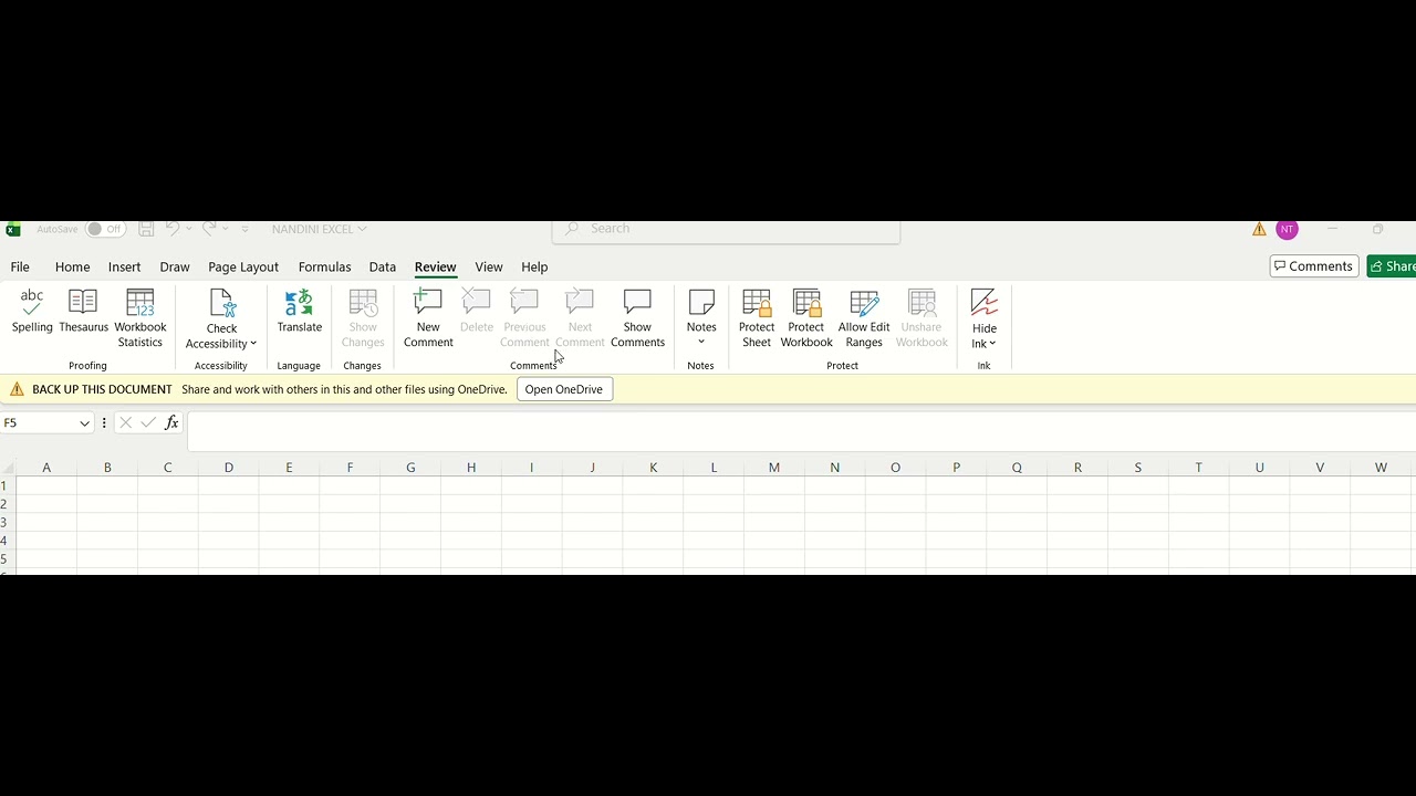 Review tab ke tools ki jankari👈