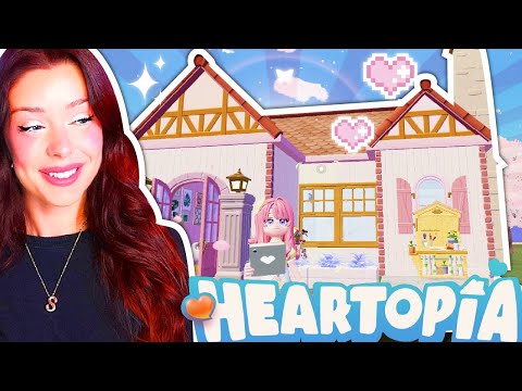 Exploring And Building My Dream Home In Heartopia 🩷