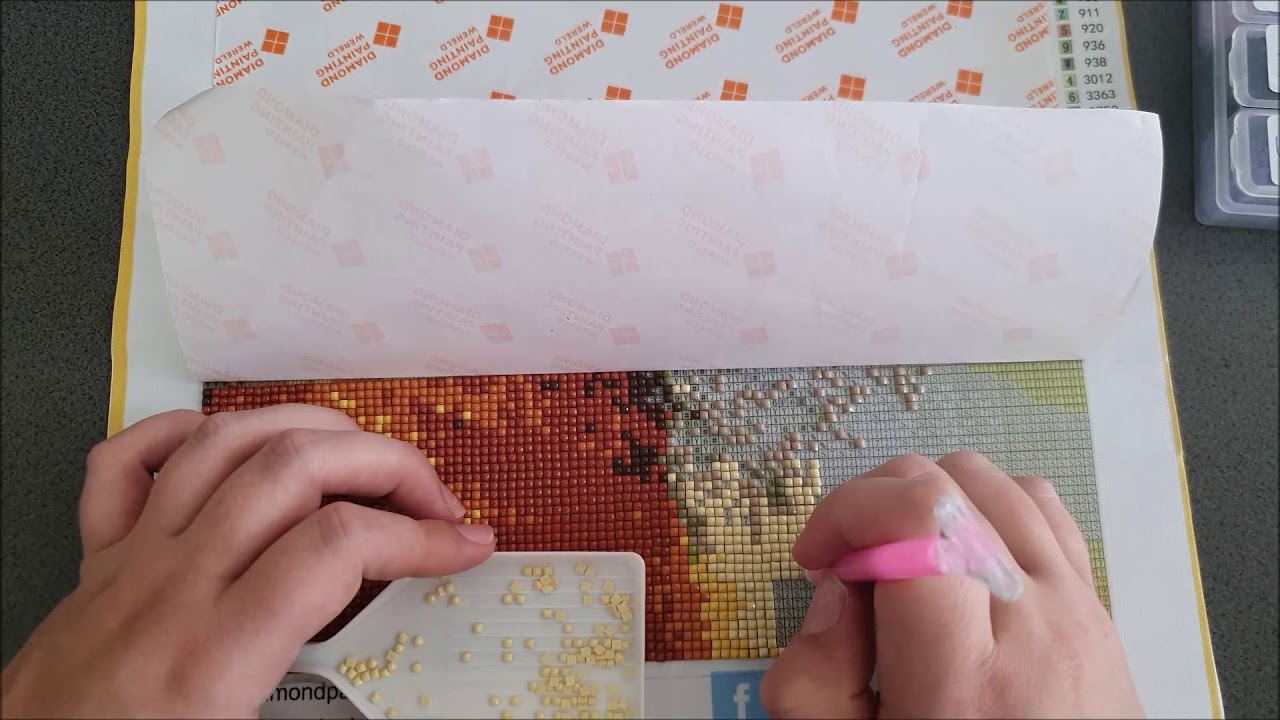 Diamond Painting Welt - Jahreszeitenbaum #01