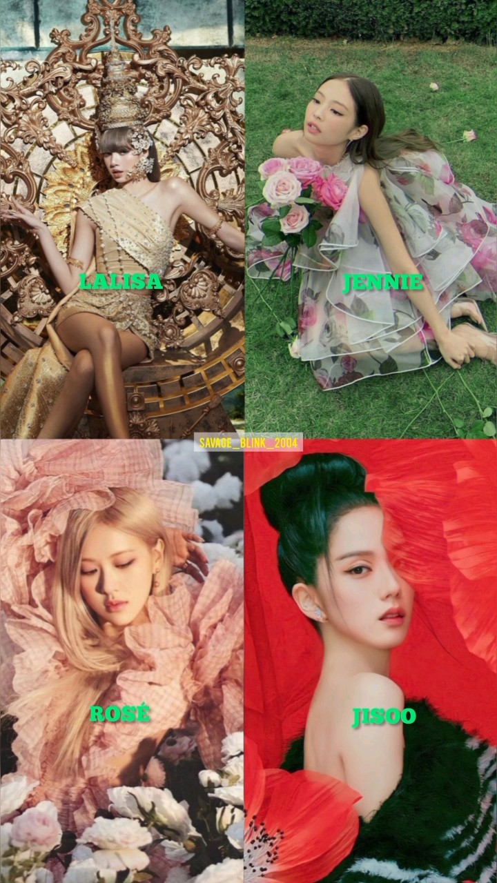 'LALISA' - LISA vs JENNIE vs ROSÉ vs JISOO || #lisa #jennie #rosé #jisoo #blackpink #shorts ||