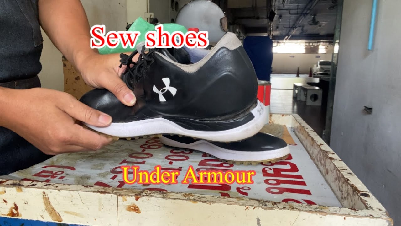 How to Stitch Under Armour Shoes?