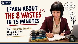 Learn About the 8 Wastes in 15 Minutes | The Corporate Termites Hiding in Your Workplace
