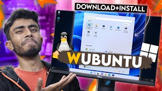 this happens if you combine windows 11 & linux 🤩 wubuntu downlaod & install - best linux distro 2024