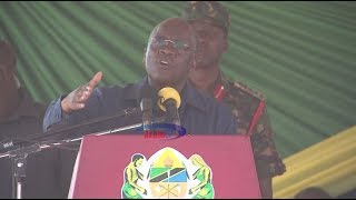 Magufuli akiwafungukia watanzania kuhusu uzazi wa mpango