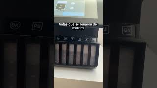 Recarga de tinta Epson EcoTank L8180 Multifunction #epsonprinter #photoprinter