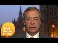 Nigel Farage Condemns Verbal Attacks on Public Figures but Says It Can't Be Stopped | GMB