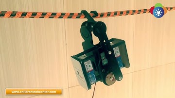 Rope climbing monkey robot | Children Tech Center