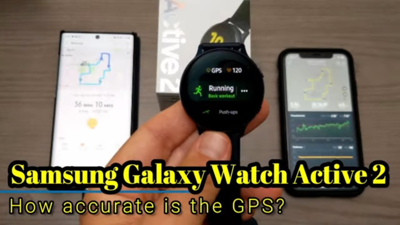 dollar Guinness Tilbagekaldelse Samsung Galaxy Watch Active 2 - How accurate is the GPS/Heart Rate? -  YouTube