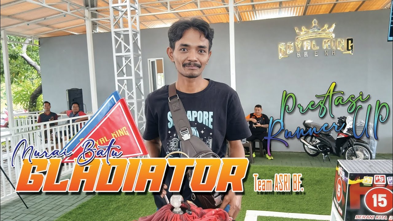 Murai Batu Gladiator Team Asri BF. Peringkat Runner UP 