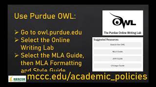 Citing Sources in MLA Format