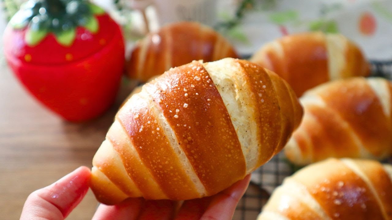 สูตร ShiO Pan 🥰ชิโอะปัง ขนมปังเกลือ ทำง่ายมาก กรอบ นุ่ม เคี้ยวเพลิน | Ep-782 | @mine.k