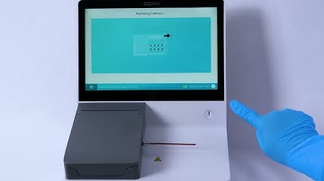 Edan i20 capillary sample operation video